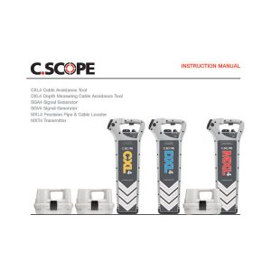 CScope CXL4 DXL4 MXL4 SGA4 SGV4 MXT4 Cable Locators User Guide from JB Sales Limited