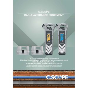 CScope CXL4 DXL4 SGA4 SGV4 Cable Locators Brochure from JB Sales Limited